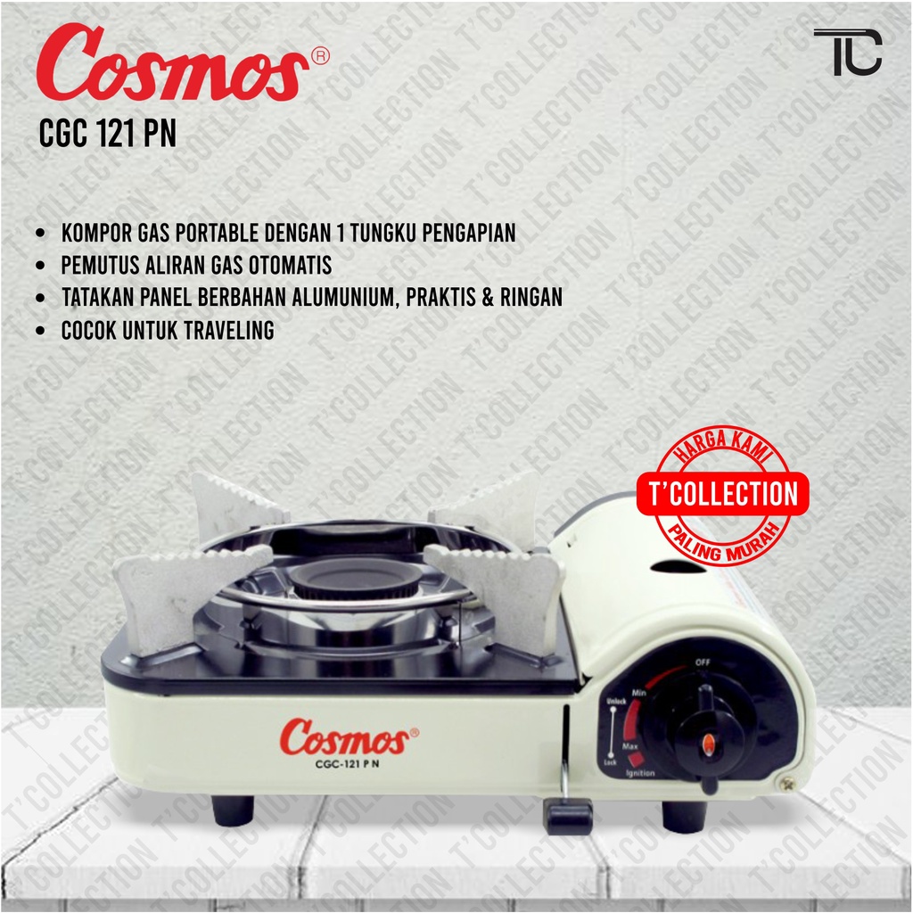 Cosmos CGC-121 P N - Kompor Gas Portable 1 Tungku