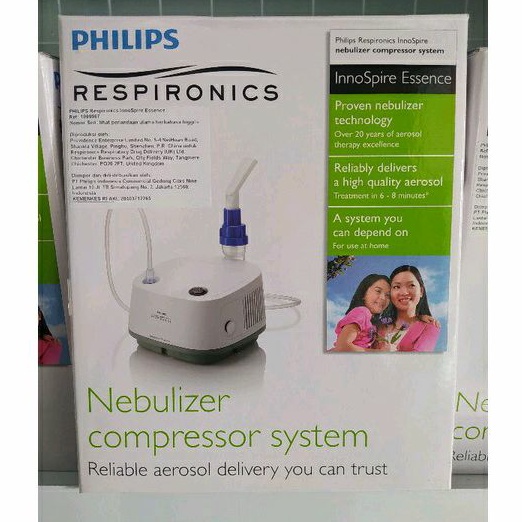 Nebulizer Philips Innospire Essence Alat Terapi Pernafasan Philips