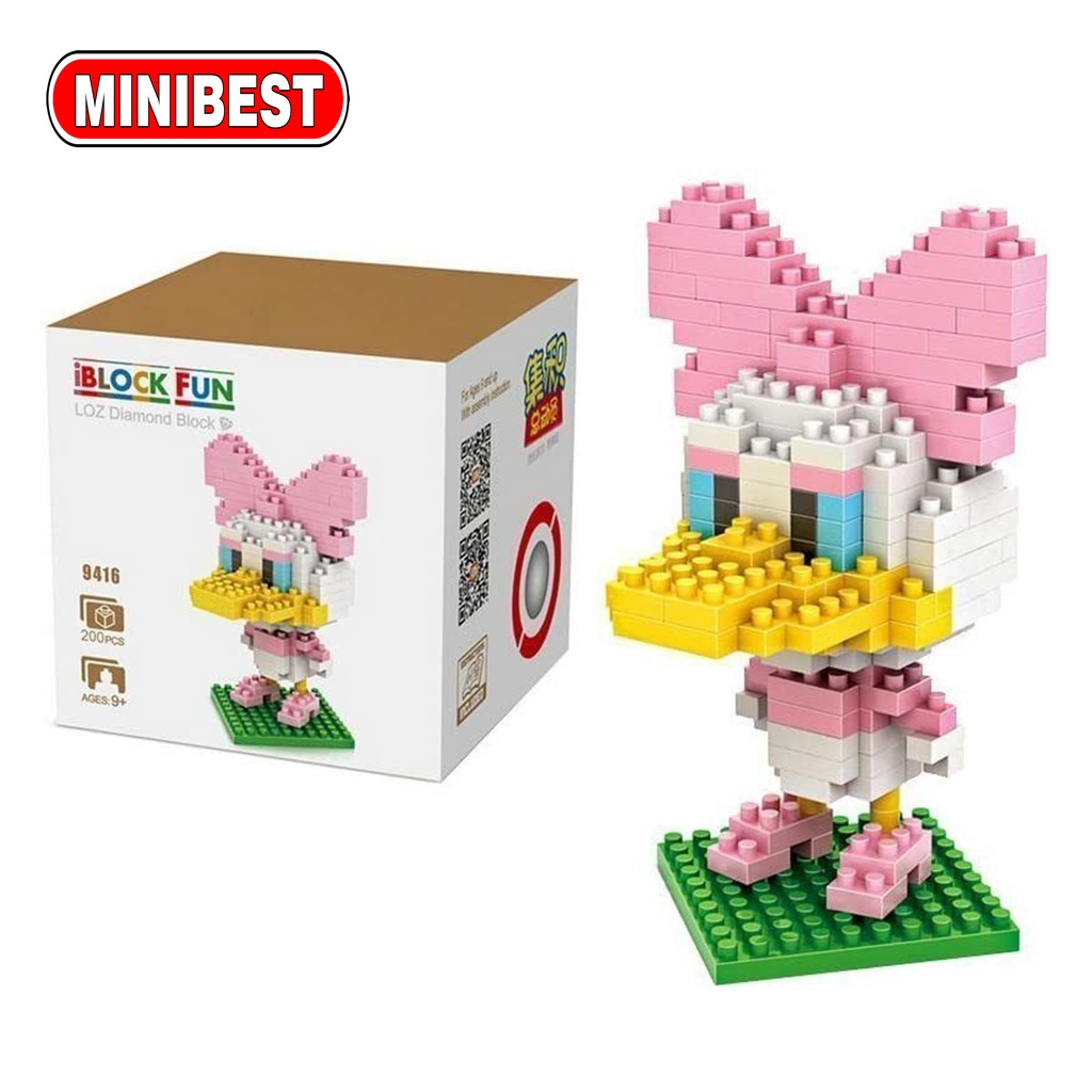 [MB] Mainan Lego Nanolg Block Karakter / Balok Susun Mini / Education Toys Blocks