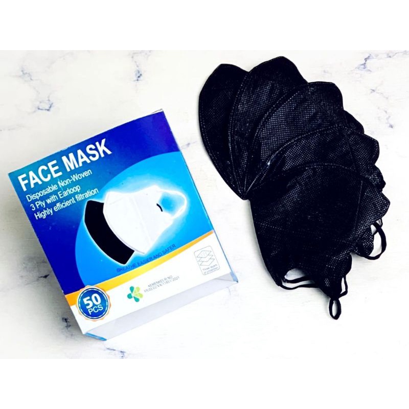 Masker Duckbill Murah isi 10/pack &amp; 50/pack (varian)