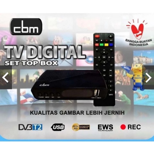 READY STOCK STB SET TOP BOX TV DIGITAL CBM / MATRIX GARUDA / FREE BOX / ANDROID TV BOX TV TABUNG