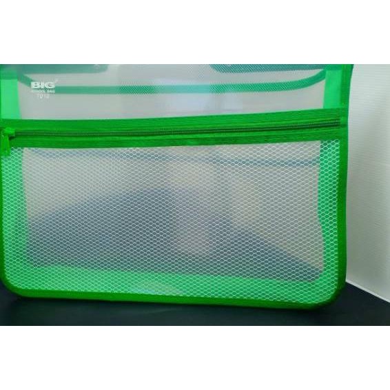 

➹ Map Kancing Jala / Tas School Bag Folio / Brief Bag Mika Transparan ♜