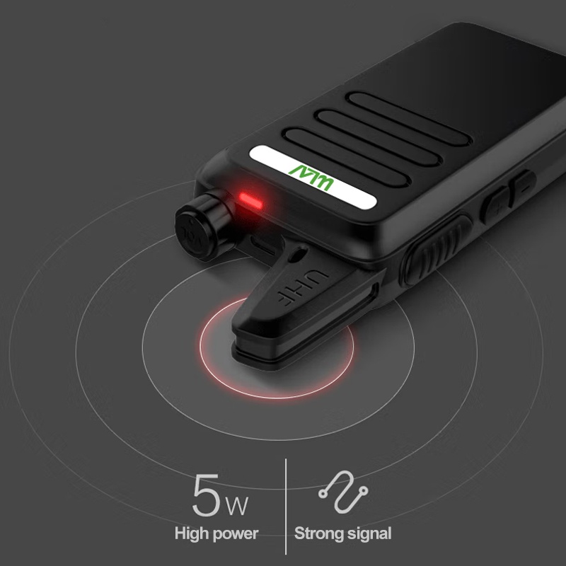 Walkie Talkie Wireless Radio Komunikasi Dual Band Uhf Walky Talky 2 Units Walkie Talkie