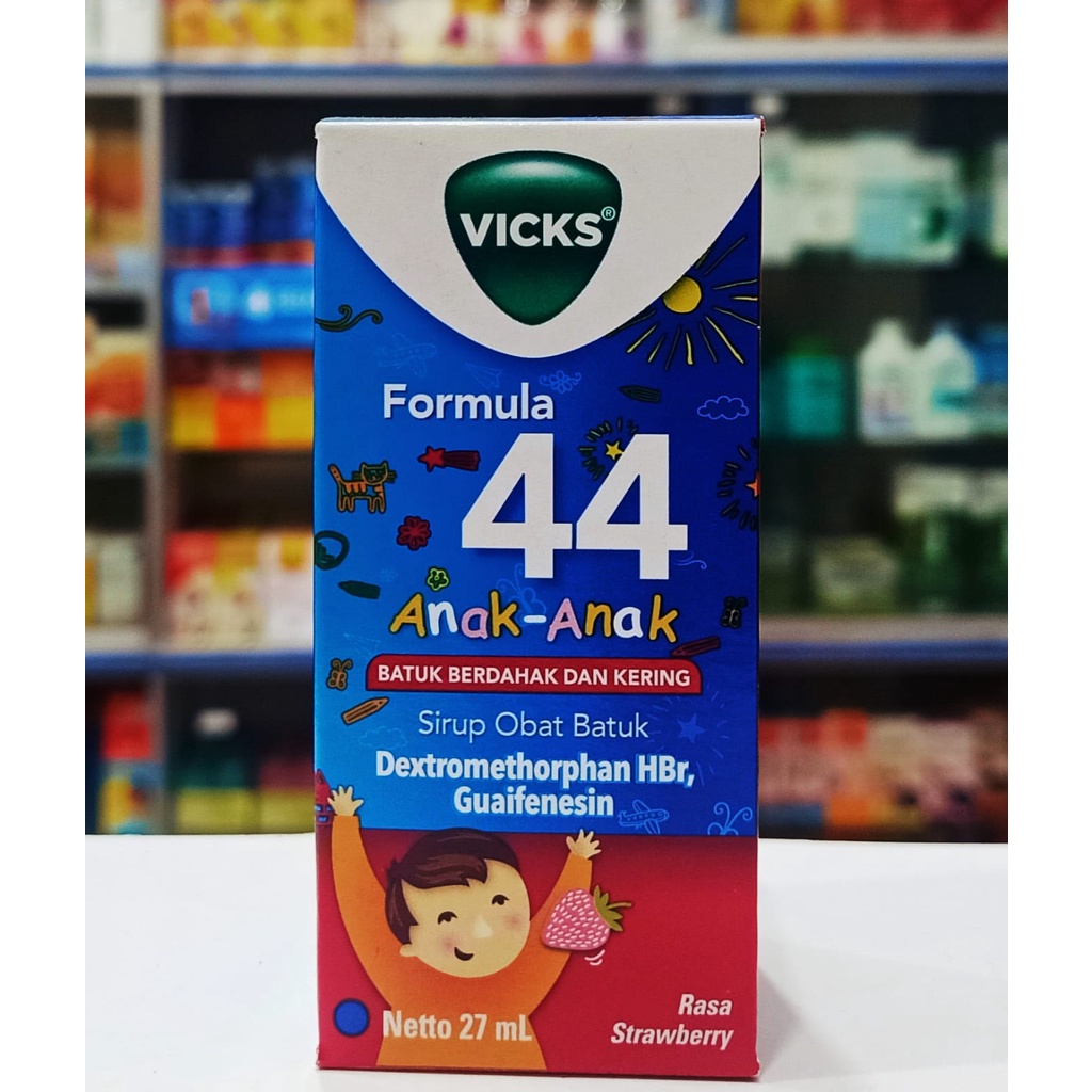 Vicks Formula 44 Anak 27 ml Obat Batuk Kering dan Batuk Berdahak
