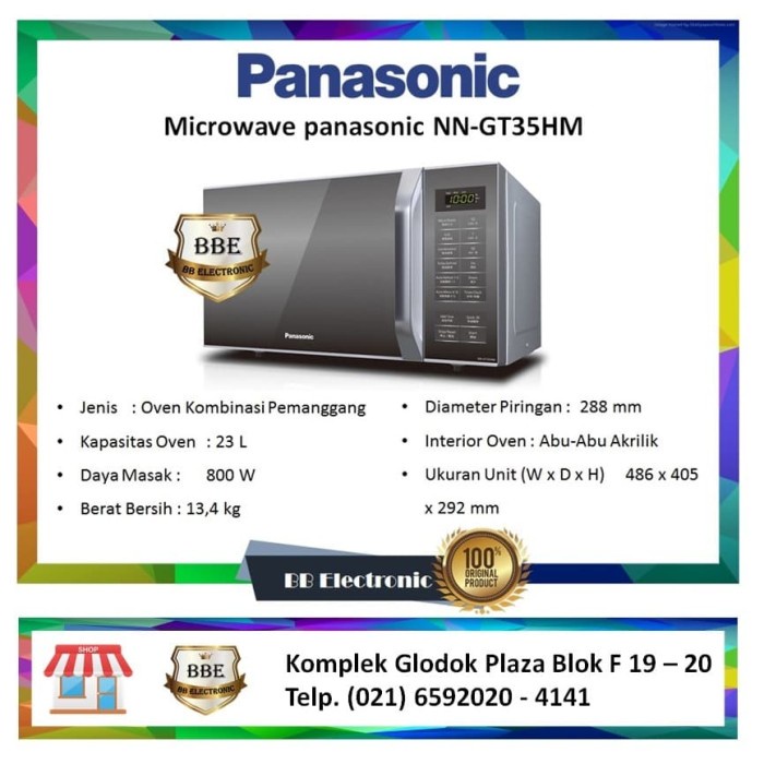 Microwave panasonic NN-GT35HM