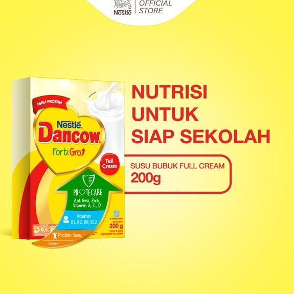 

ssu-21 DANCOW Fortigro Susu Bubuk Susu Anak Full Cream 200g .,.,