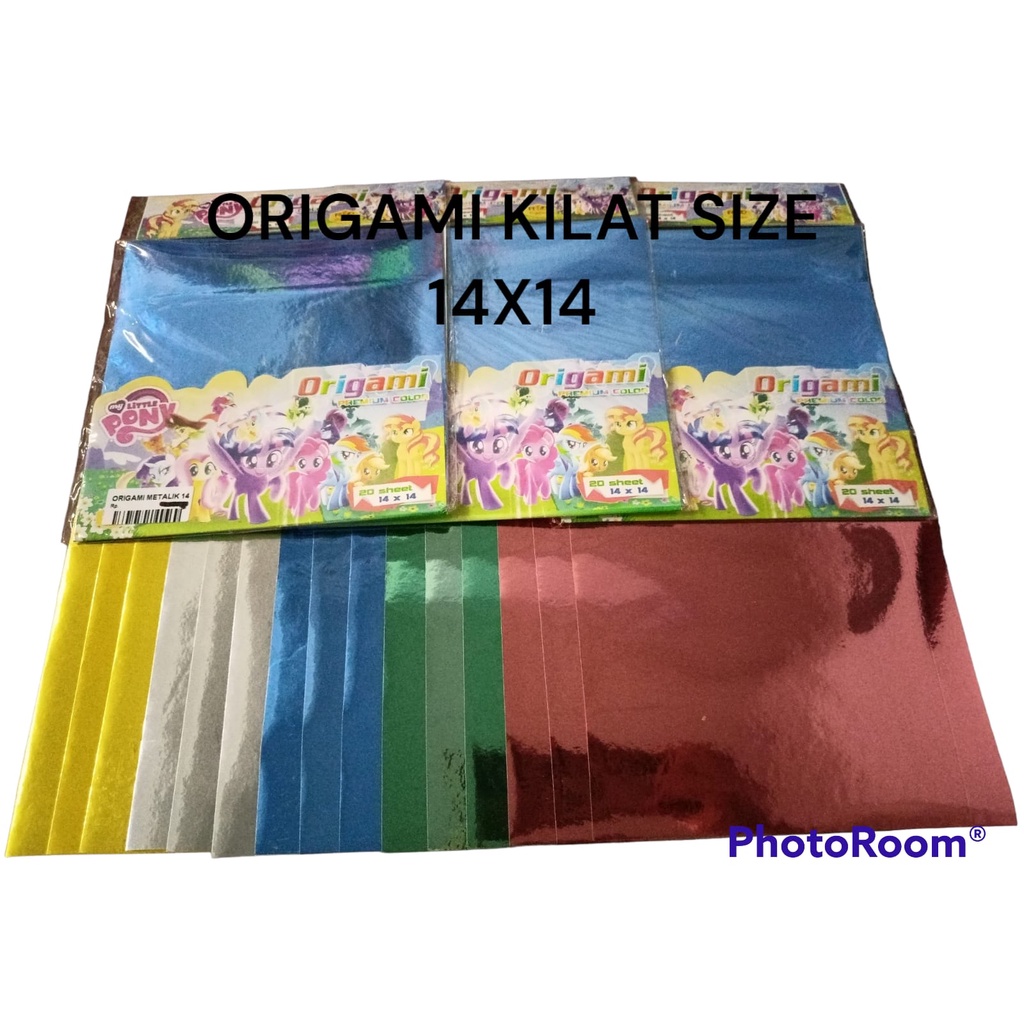 

ORIGAMI KILAT/METHALIC 14X14