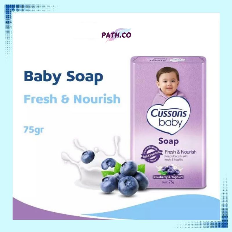 Cussons Baby Bar Soap 75gr 100gr Sabun Batang Bayi 75 / 100 Gram 3 Varian