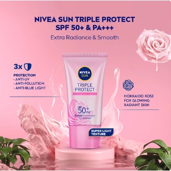 ☘️Yuri Kosmetik☘️ Nivea Triple Protect Sunscreen
