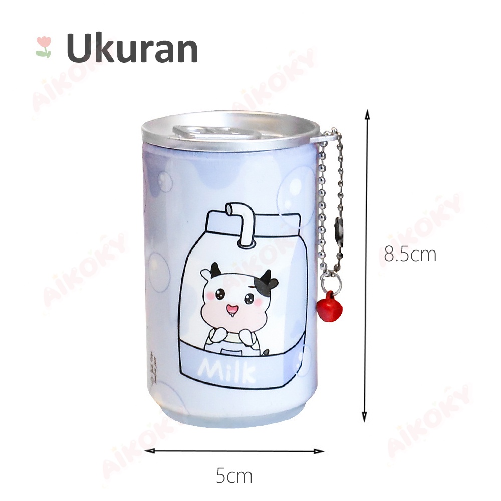 AIKOKY Tisu basah kaleng isi 30 lembar/Tissue Basah Portable/Barrel Wet Wipes