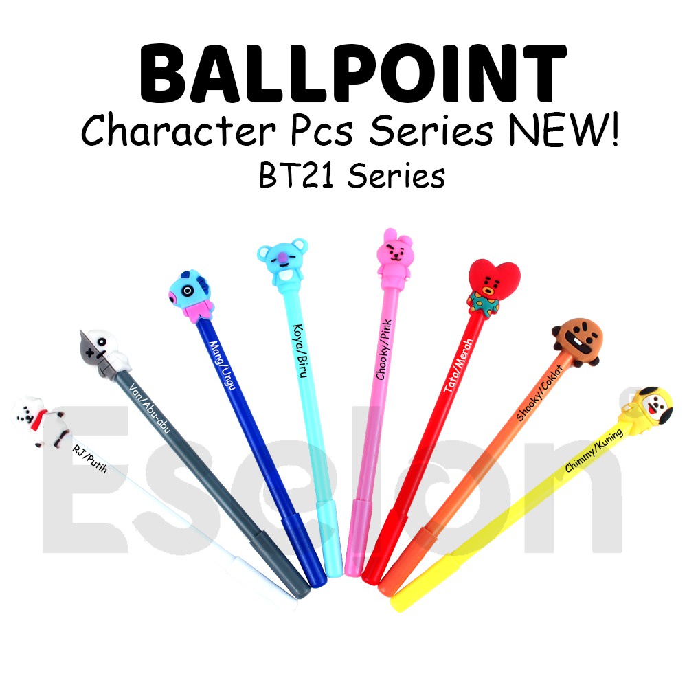 

1pc Pulpen Gel Korean Series Korean Series/ 1 buah Pulpen gel fancy