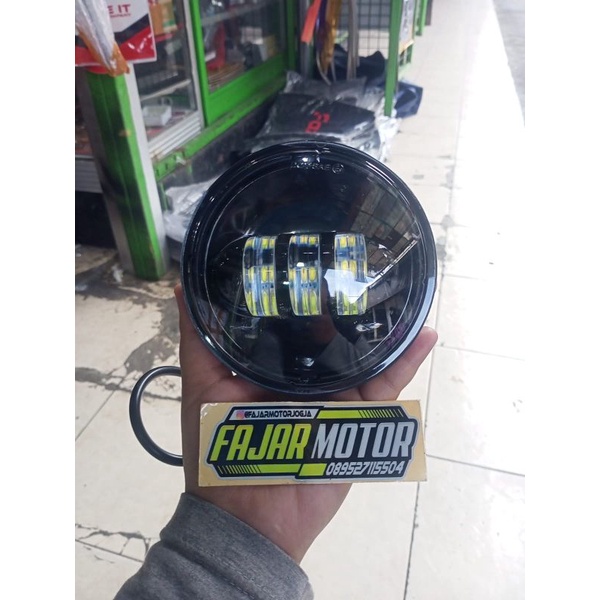 Daymaker 4,5 inch C70 C50 Vespa / Daymaker 4,5 inch original DOT SAE Nyala