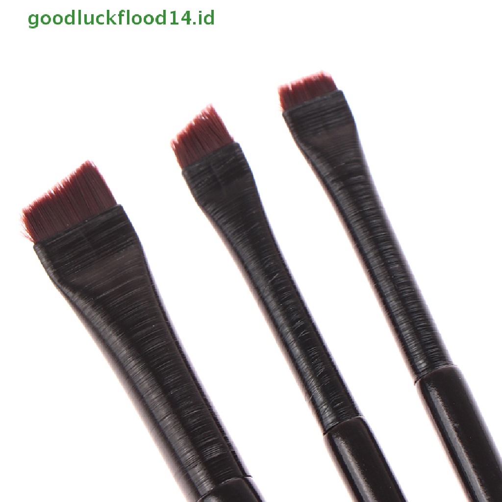 [GOOGFOUR] 3pcs Brow Contour Brush Face Concealer Alis Eyeliner Blush Makeup Tools [TOP]