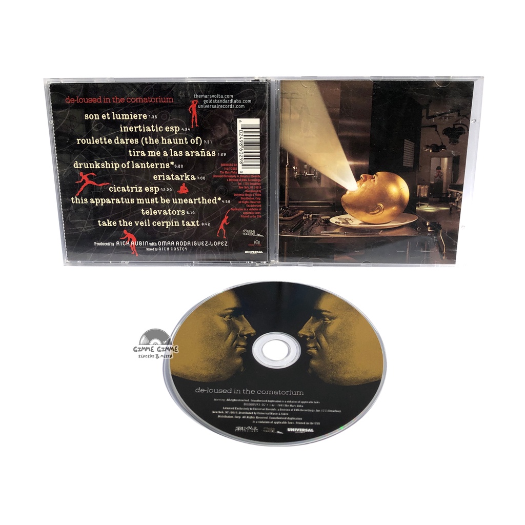 CD Audio The Mars Volta - De-loused In The Comatorium