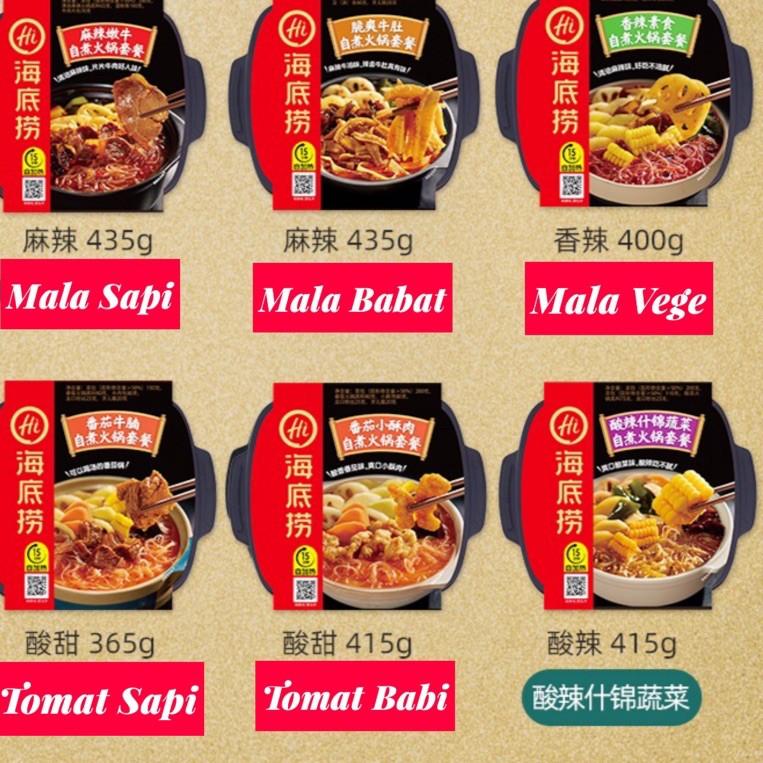 

(R-A9A-✉) [READY]Haidilao instant | self heating hotpot | HaiDiLao Hot Pot Instant Steamboat海底撈自熱小火鍋 kekinian