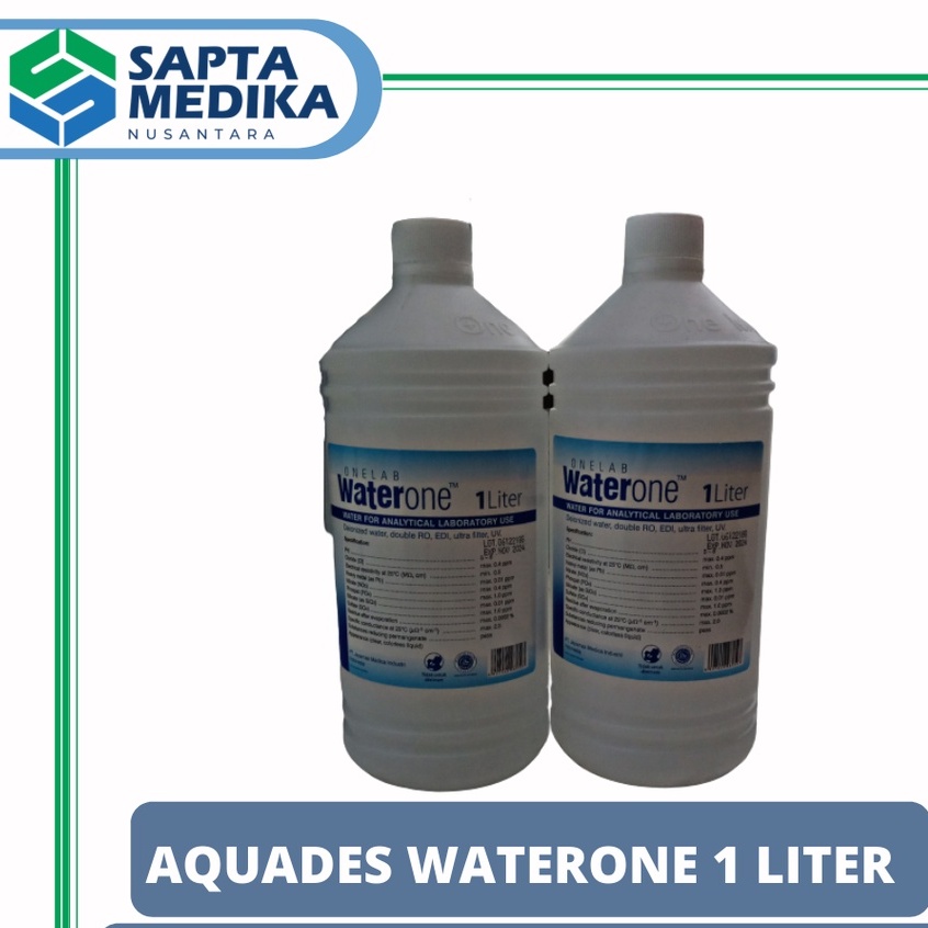 Aquadest WaterOne 1 Liter