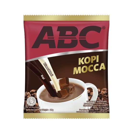 

Kopi abc mocca 27 gr 10 pcs / rcng