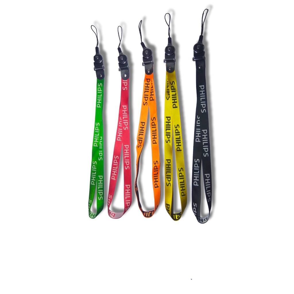[ Philips ] Tali / Tali Gantungan Handphone Merk Philips  / Tali Lanyard Handphone Gantungan HP Tali