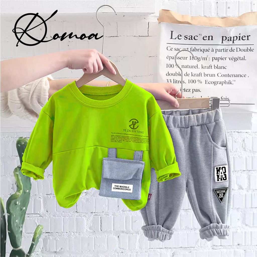 NEW BAJU ANAK SETELAN GOODBOYS 1-5 TAHUN TERBARU PREMIUM //TERBARU