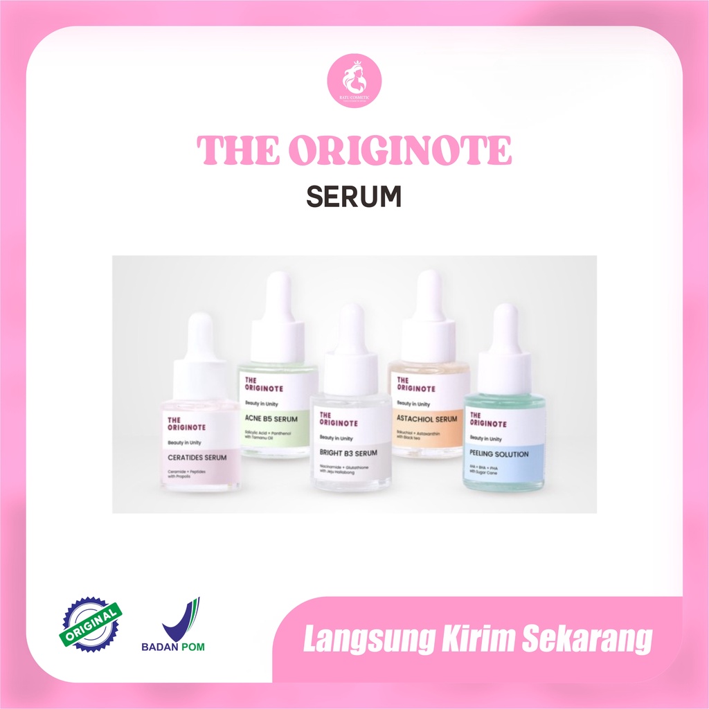 The originote Beauty In Unity Serum 20ml