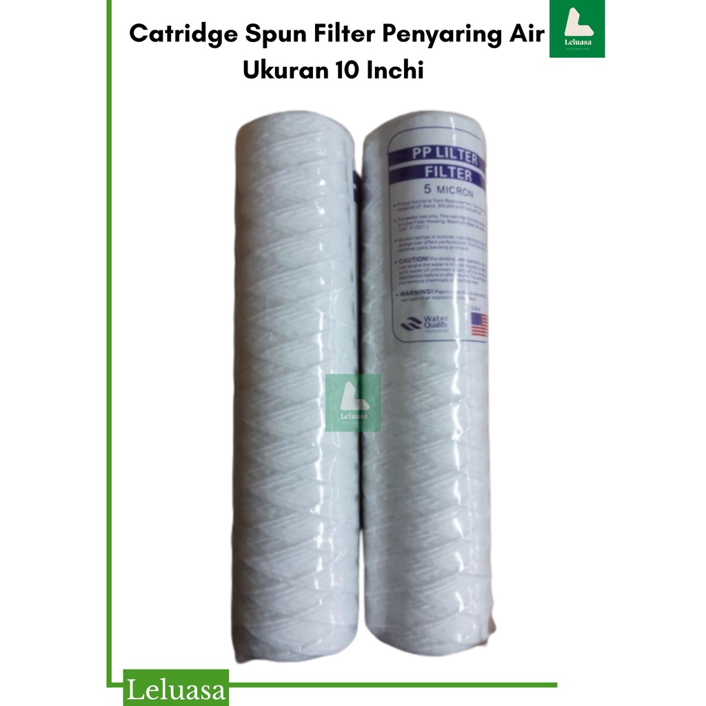 Perlengkapan Depot Air Minum Isi Ulang RO Reverse Osmosis Catridge Spun Filter Penyaring Air Benang 