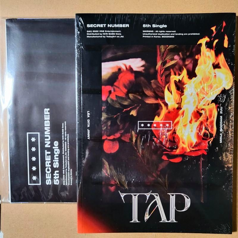 [SEALED] SECRET NUMBER album "TAP"