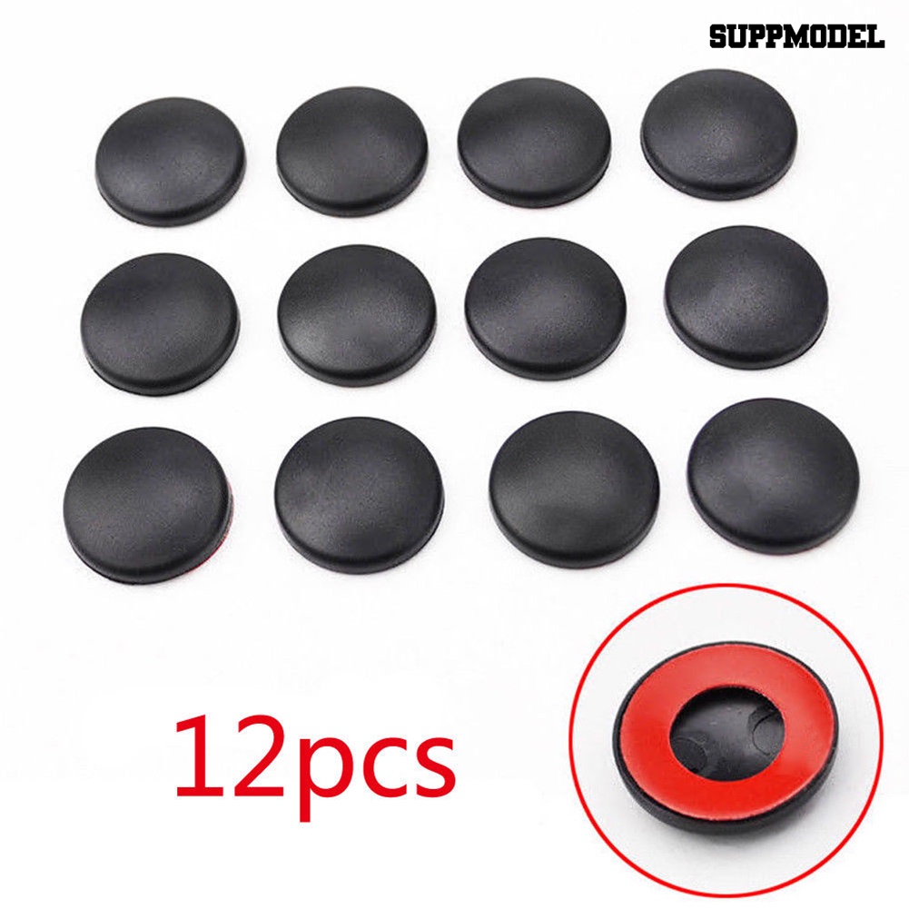 [Auto] 12pcs Sekrup Kunci Pintu Lis Interior Mobil Universal Anti Karat Pelindung Cover Caps