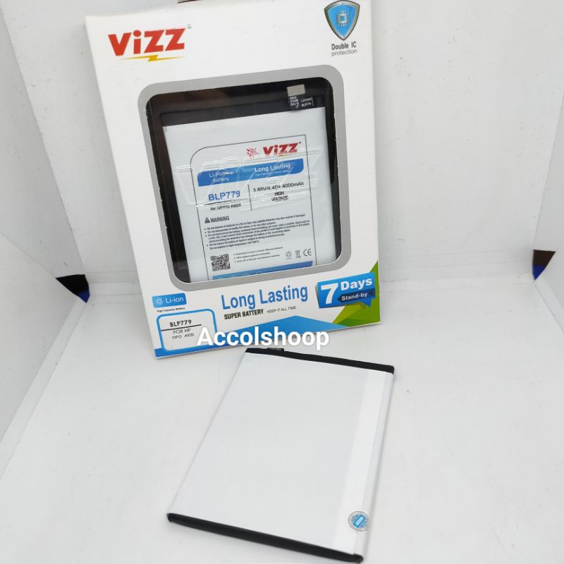 Baterai Batre Vizz Oppo A92S BLP779 ORIGINAL Vizz