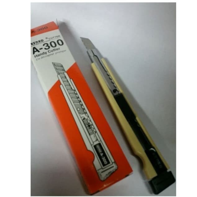 

Cutter Kecil JOYKO A-300A Auto Lock Best Seller Refill Pisau A-100 Tajam Murah