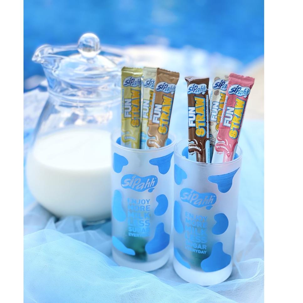 

[C-75 ✓] Sipahh Fun Straw Pack 1's (Strawberry)-super keren