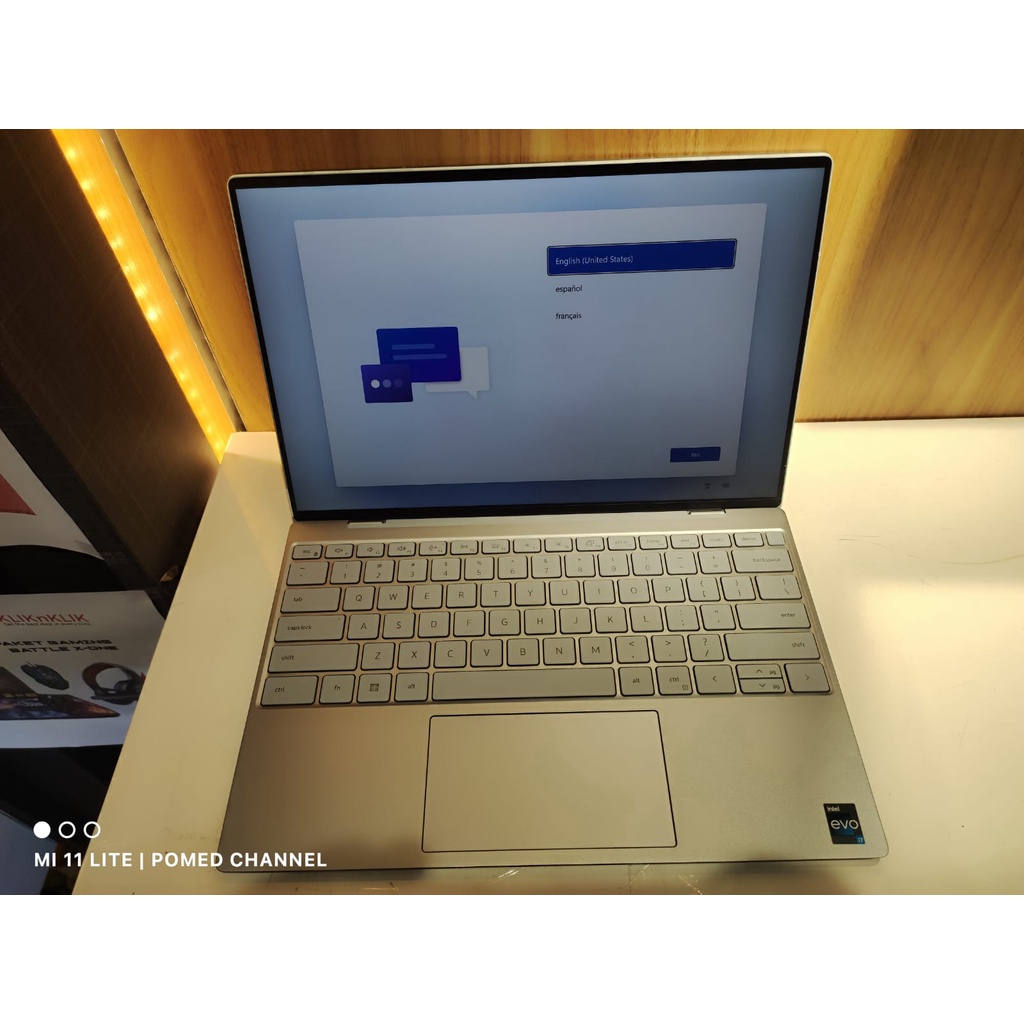 Laptop DELL XPS 2022 9315 intel EVO I7 1250U 16GB 512GB SSD IRIS XE 13.4 WUXGA TERLARIS