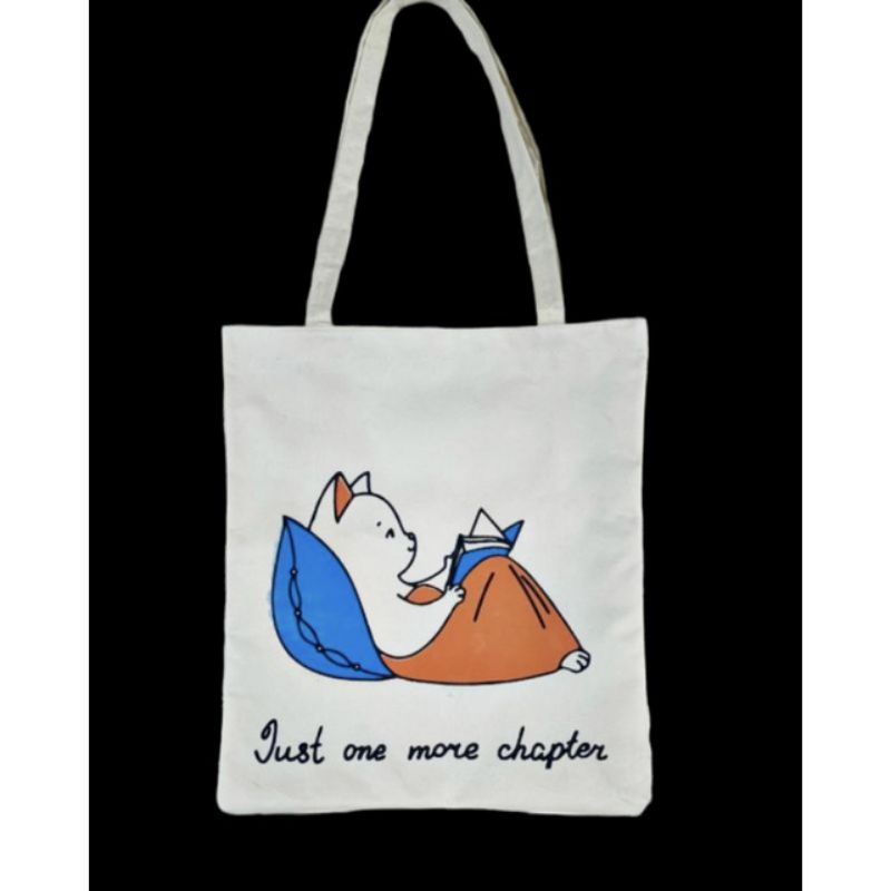 Arifirn Tas Tote Cat NK - Tote Bag Wanita dan Pria Murah