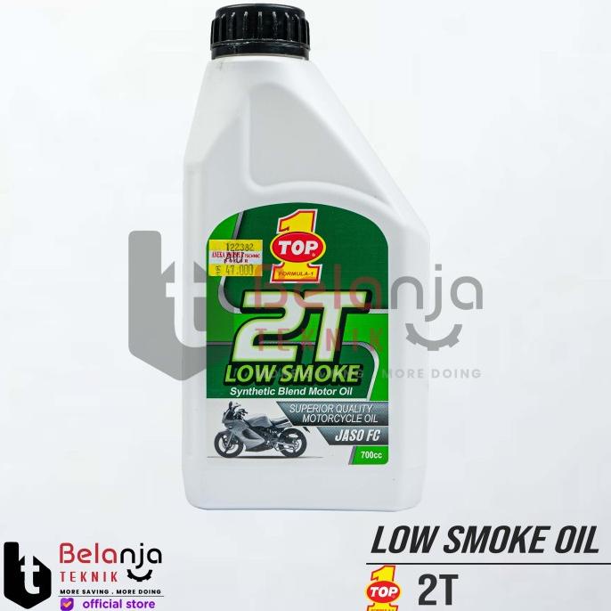 Oli Samping 2T TOP1 0.7 Liter - Low Smoke Oil Top One 700cc belanjate77