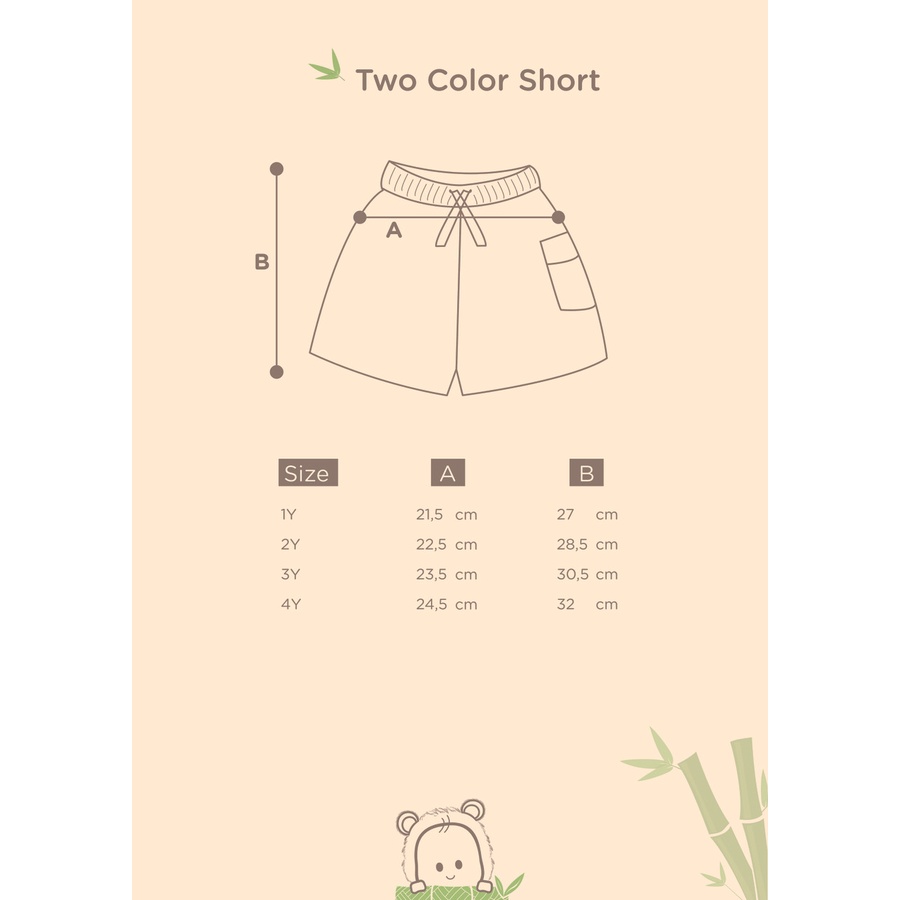 Bamboo And Bub - Two Color Short