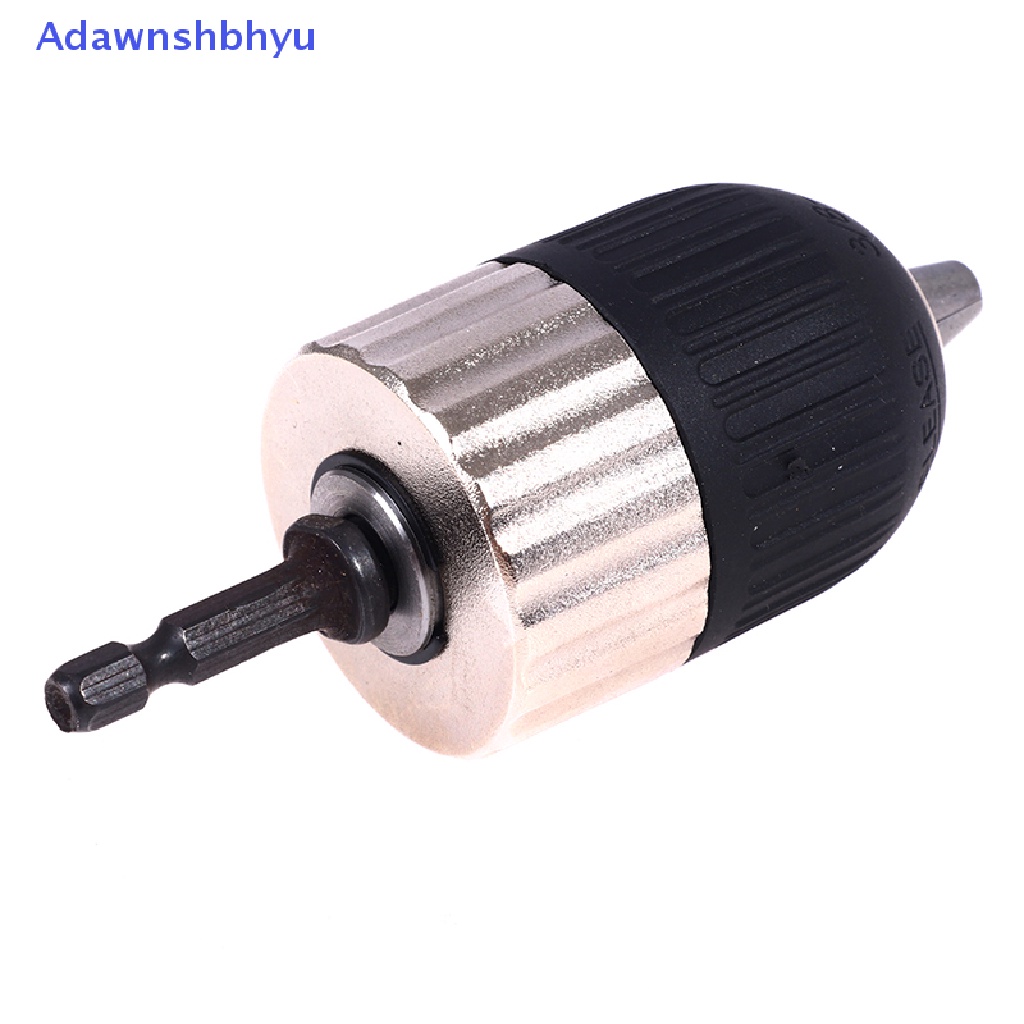 Adhyu 2-13mm Clamping Range Self-locking Keyless Bor Listrik Chuck Driver Alat ID