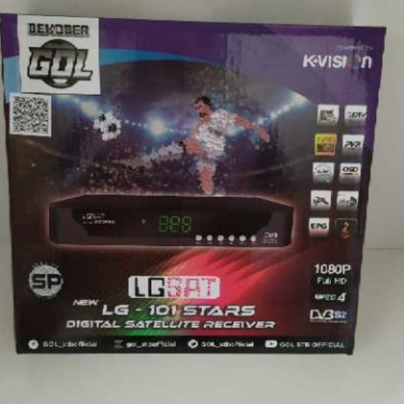 Langsung Atc Receiver parabola LGSAT LG-101 STARS  ottimo Optus garmedia by Kvision Kvision
