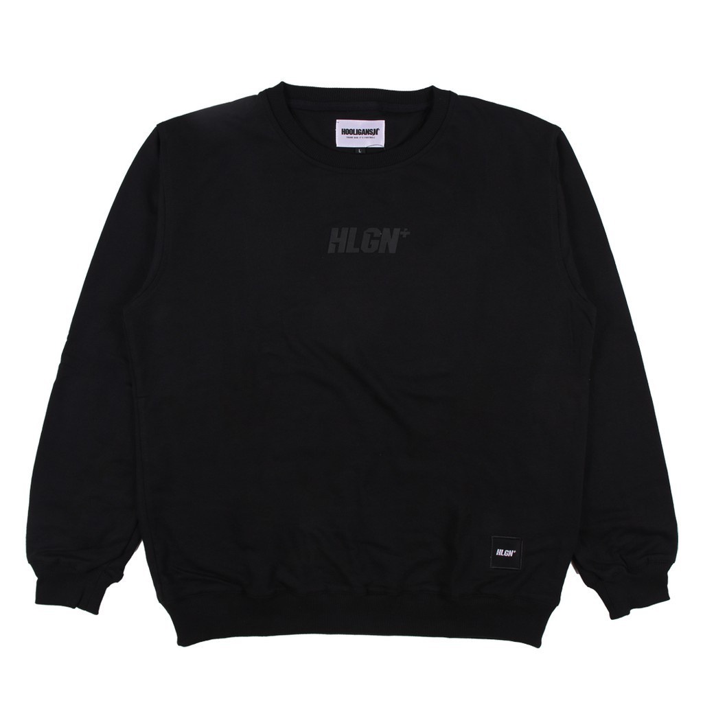 HOOLIGANS Sweater Crewneck RAW HLGN 21.1 Black