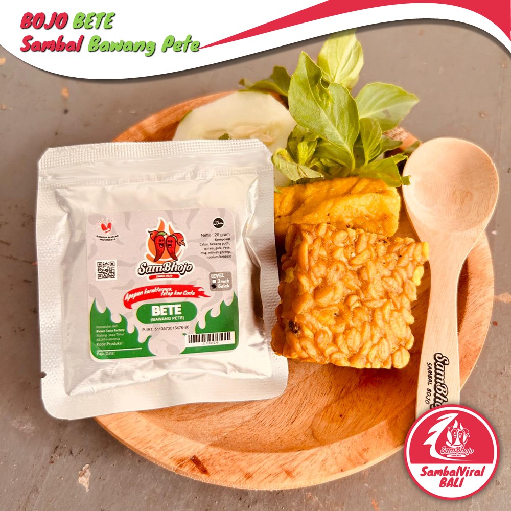 

Sambal Bawang Pete, Sambal Pete, Sambal Sachet 20 gr