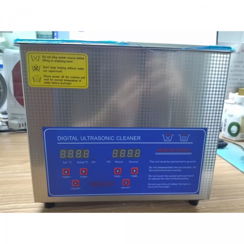 Mesin Pembersih Ultrasonic Cleaner 120W Cuci Perhiasan Lensa 3Liter