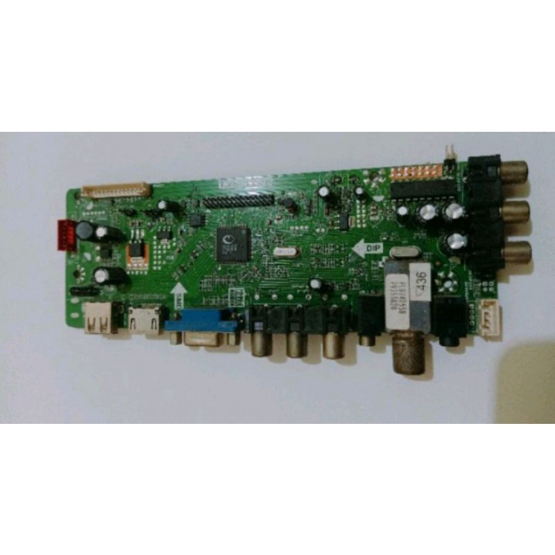 mb mainboard tv led polytron 19d253