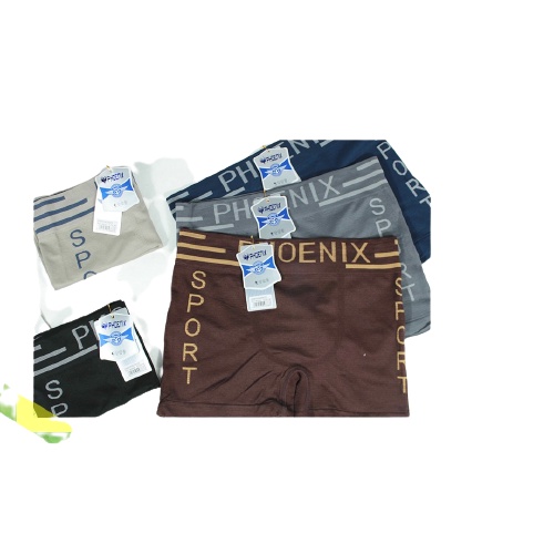 Boxer phoenix cowok halus melar L-XL termurah