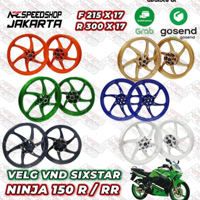 VND Velg Racing Six Star - Ninja RR / R Velg #RCB #OZ #Delkevic