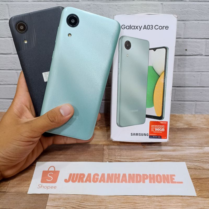 Samsung A03 Core 2/32GB Hp Second Seken Bekas Fullset