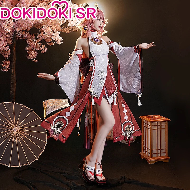 Game Genshin Impact Yae Miko Cosplay Costume Yae Miko Genshin Impact Yae Miko Cosplay