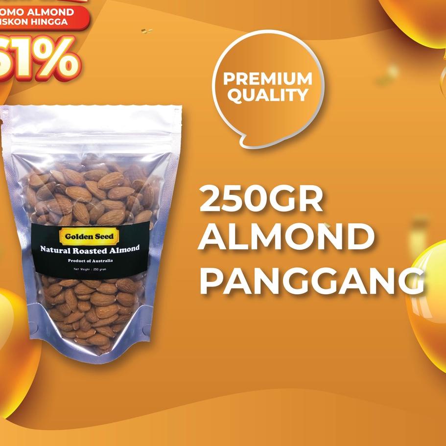 

Stok terbaru KACANG ALMOND PANGGANG 250 GRAM PREMIUM - ROASTED ALMOND 250 GR 