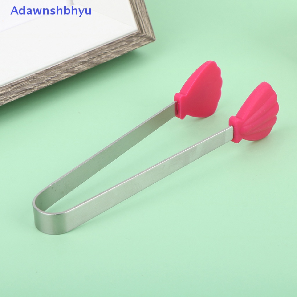 Adhyu Penjepit Makanan Silikon Bentuk Laut Klip Makanan Es Permen Stainless Steel Anti slip ID