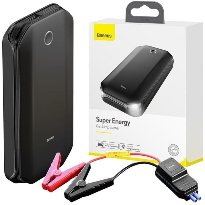 BASEUS POWERBANK JUMPER MOBIL SUPER ENERGY CAR JUMP START 8000mAh