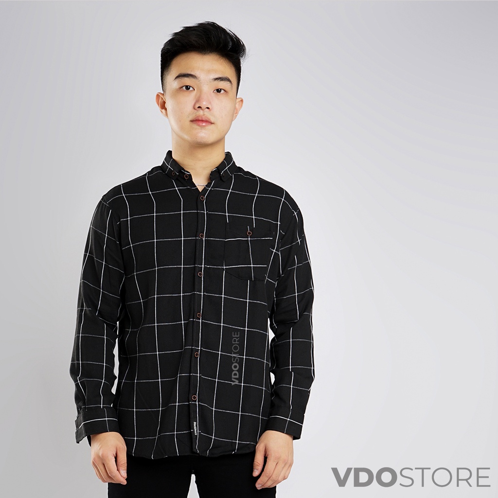 17B-32B KEMEJA FLANEL PRIA LENGAN PANJANG - M L XL - DEWASA BAJU FLANNEL VDOSTORE TANGAN PANJANG HITAM NAVY ABU MOTIF KEMEJA COWOK MURAH DEWASA SANTAI TEBAL KUALITAS IMPORT BAJU PANEL FANEL CADANGAN