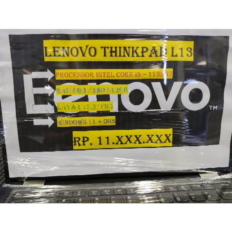 LENOVO THINKPAD L13 I5 1135G7 8GB SSD 512GB