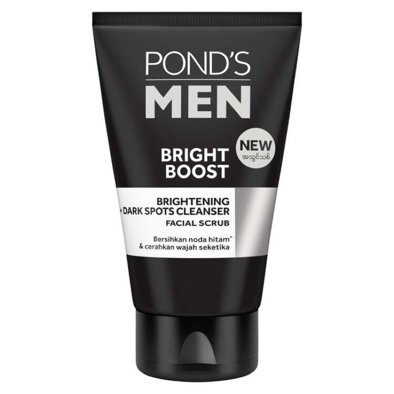 Ponds Men Bright Boost Brightening Dark Spots Facial Scrub